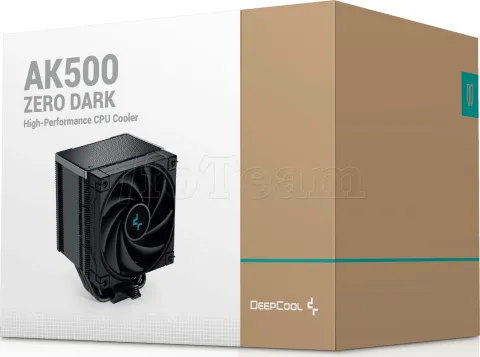 Photo de Ventilateur processeur DeepCool AK500 Zero Dark (Noir)