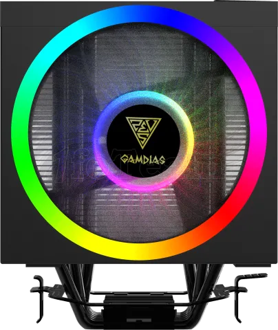 Photo de Ventilateur processeur Gamdias Boreas M1-610 RGB (Noir)