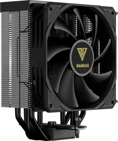 Photo de Ventilateur processeur Gamdias Boreas M2-51D (Noir)
