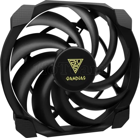 Photo de Ventilateur processeur Gamdias Boreas P1-720 (Noir)