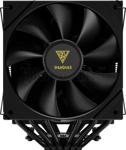 Photo de Ventilateur processeur Gamdias Boreas P2-62D (Noir)