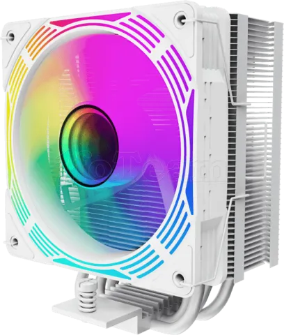 Photo de Ventilateur processeur Gamemax Ice force RGB (Blanc)
