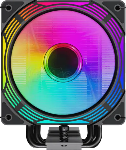 Photo de Ventilateur processeur Gamemax Ice force RGB (Noir)