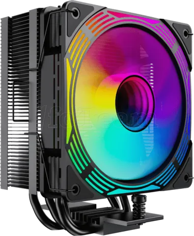 Photo de Ventilateur processeur Gamemax Ice force RGB (Noir)