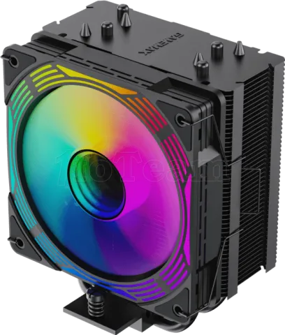 Photo de Ventilateur processeur Gamemax Ice force RGB (Noir)