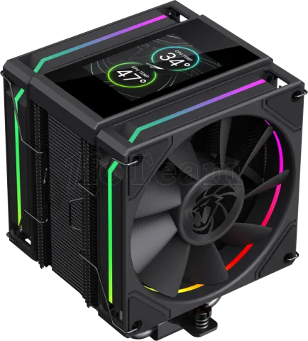 Photo de Ventilateur processeur Gamemax Sigma 620 LCD RGB (Noir)