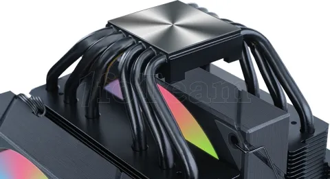 Photo de Ventilateur processeur iTek ICY-6HATP RGB (Noir)