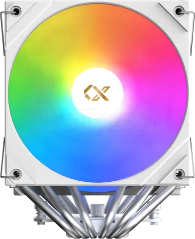 Photo de Ventilateur processeur Xigmatek Air Killer 6 Dual Digital RGB (Blanc)