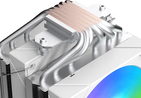 Photo de Ventilateur processeur Xigmatek Air Killer 6 Dual Digital RGB (Blanc)