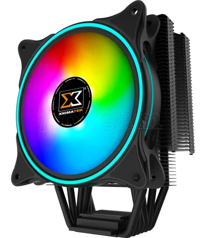 Photo de Ventilateur processeur Xigmatek Windpower WP1266 RGB (Noir)