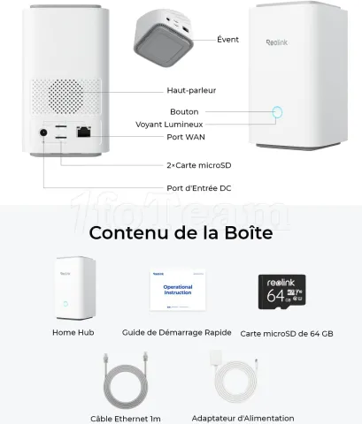 Photo de Visualiseur de caméras Reolink Hub 1 Lite