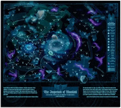 Photo de Warhammer 30k - Carta Galactica: The Imperium of Mankind (Anglais)