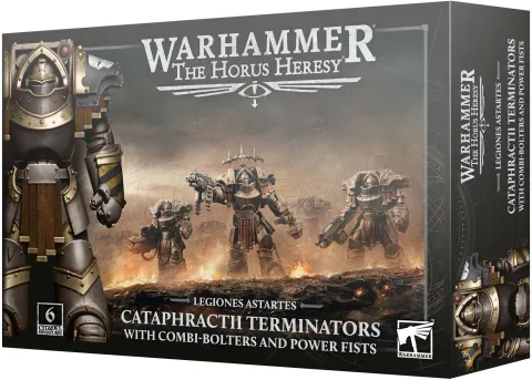 Photo de Warhammer 30k - Legiones Astartes : Cataphractii Terminators Power Fists