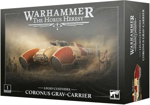 Photo de Warhammer 30k - Legiones Custodes : Coronus Grav-carrier