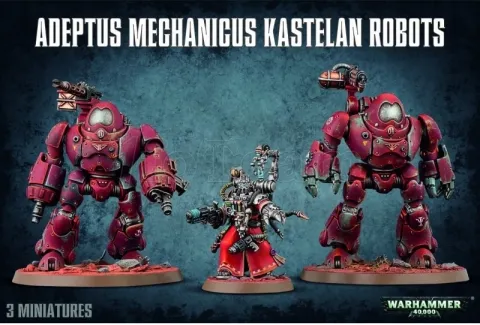 Photo de Warhammer 40k - Adeptus Mechanicus Kastelan Robots