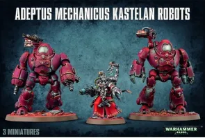 Photo de Warhammer 40k - Adeptus Mechanicus Kastelan Robots
