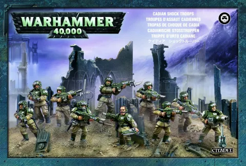 Photo de Warhammer 40k - Astra Militarum Cadian Shock Troops