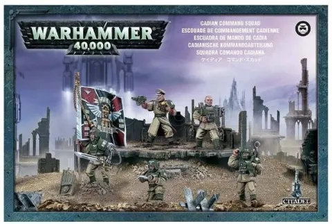 Photo de Warhammer 40k - Astra Militarum Escouade de Commandement Cadienne