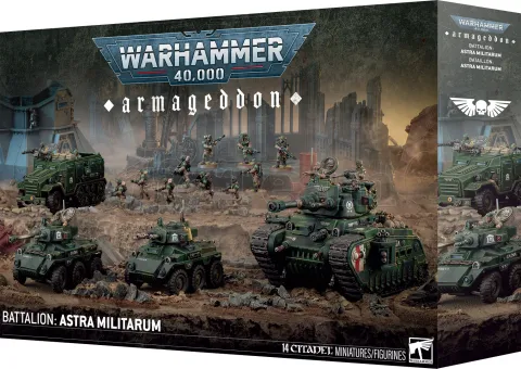 Photo de Warhammer 40k - Bataillon Armageddon : Astra Militarum