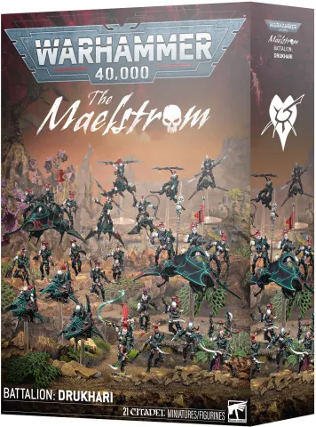 Photo de Warhammer 40k - Bataillon du Maelstrom : Drukhari