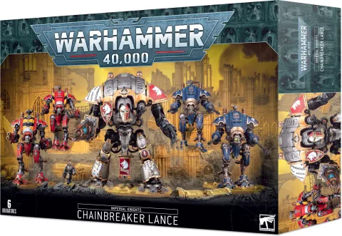 Photo de Warhammer 40k - Battleforce 2022 Imperial Knights : Lance Brise-Chaines