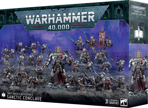 Photo de Warhammer 40k - Battleforce Grey Knights Conclave Seraphique (2025)