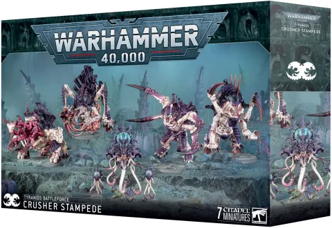 Photo de Warhammer 40K - Battleforce Noel 2025 Tyranids : Nuée Broyeuse
