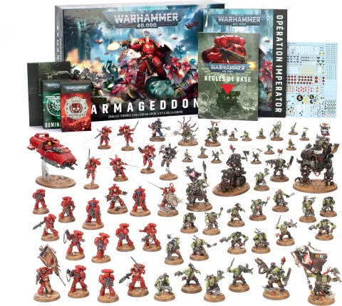 Photo de Warhammer 40k - Boite de Jeu V.11 : Armageddon (Fr)