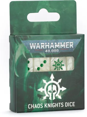 Photo de Warhammer 40k - Chaos Knights Dice Set (2025)
