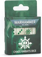 Photo de Warhammer 40k - Chaos Knights Dice Set (2025)