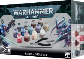 Photo de Warhammer 40k - Citadel  Paint & Tools Set