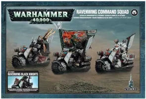 Photo de Warhammer 40k - Dark Angels Escouade de Commandement / Chevaliers de la Ravenwing