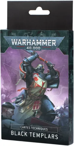 Photo de Warhammer 40k - Datacards V.10 Black Templars (Fr)