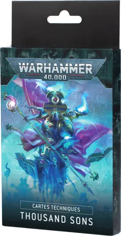 Photo de Warhammer 40k - Datacards V.10 Thousand Sons (Fr)