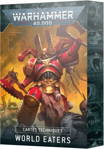 Photo de Warhammer 40k - Datacards V.10 World Eaters (Fr)