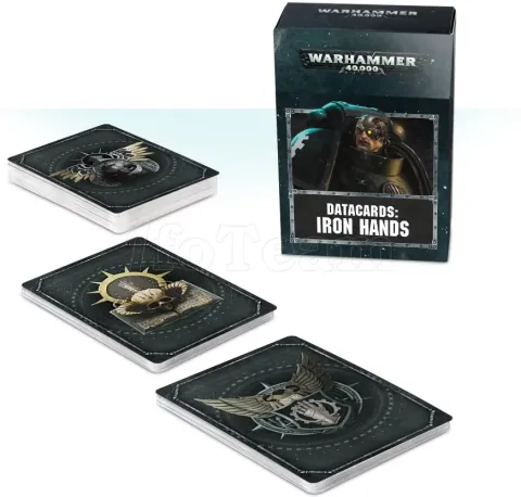 Photo de Warhammer 40k - Datacards V.8 Iron Hands 2019 (Fr)