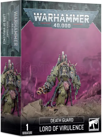 Photo de Warhammer 40k - Death Guard Seigneur de la Virulence