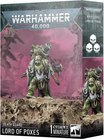 Photo de Warhammer 40k - Death Guard Seigneur des Veroles