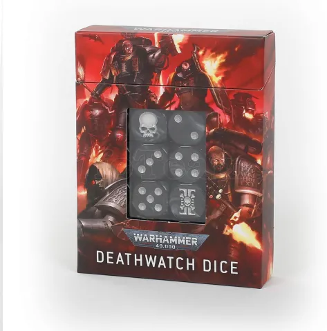 Photo de Warhammer 40k - Deathwatch Dice Set