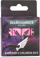 Photo de Warhammer 40k - Emperor's Children Dice Set (2025)