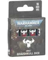 Photo de Warhammer 40k - Ghazhkull Dice Set