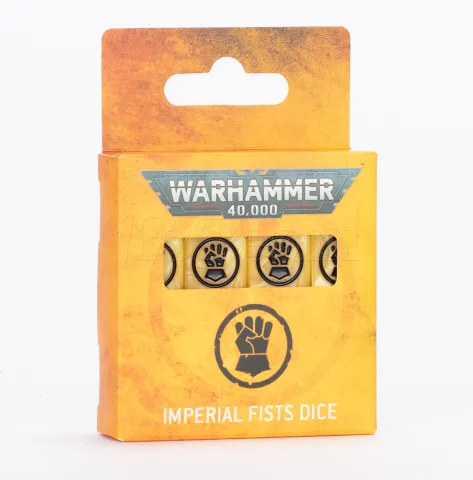 Photo de Warhammer 40k - Imperial Fists Dice Set (2025)