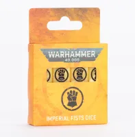 Photo de Warhammer 40k - Imperial Fists Dice Set (2025)