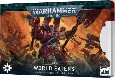 Photo de Warhammer 40k - Index Cards V.10 World Eaters (Fr)
