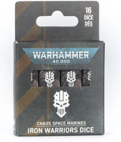 Photo de Warhammer 40k - Iron Warriors Dice Set