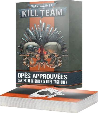 Photo de Warhammer 40k - Kill Team Cartes d'opés approuvées (Fr) (2023)
