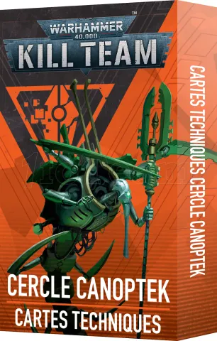 Photo de Warhammer 40k - Kill Team Datacards Cercle Canoptek (Fr) (2025)