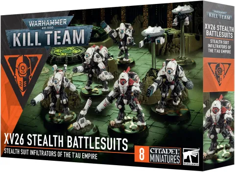 Photo de Warhammer 40k - Kill Team : Escouade D'Exo-Armures XV26 Stealth