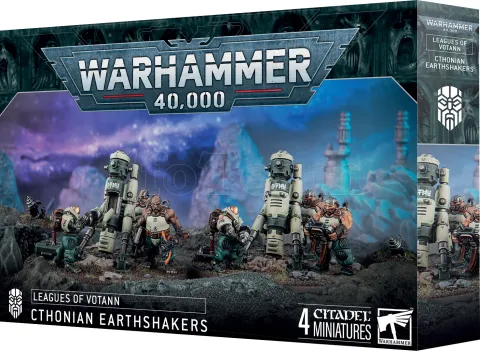 Photo de Warhammer 40k - Leagues of Votann Trembleterres Chtoniens