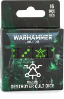 Photo de Warhammer 40k - Necron Destroyer Cult Dice Set